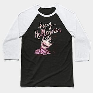 Happy Halloween with Witch ! Baseball T-Shirt